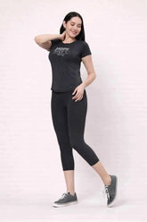 Active Wear Apple Bottom Cut T-Shirt