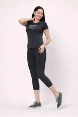 Active Wear Apple Bottom Cut T-Shirt