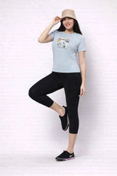 Half Sleeves Box Body T-Shirt