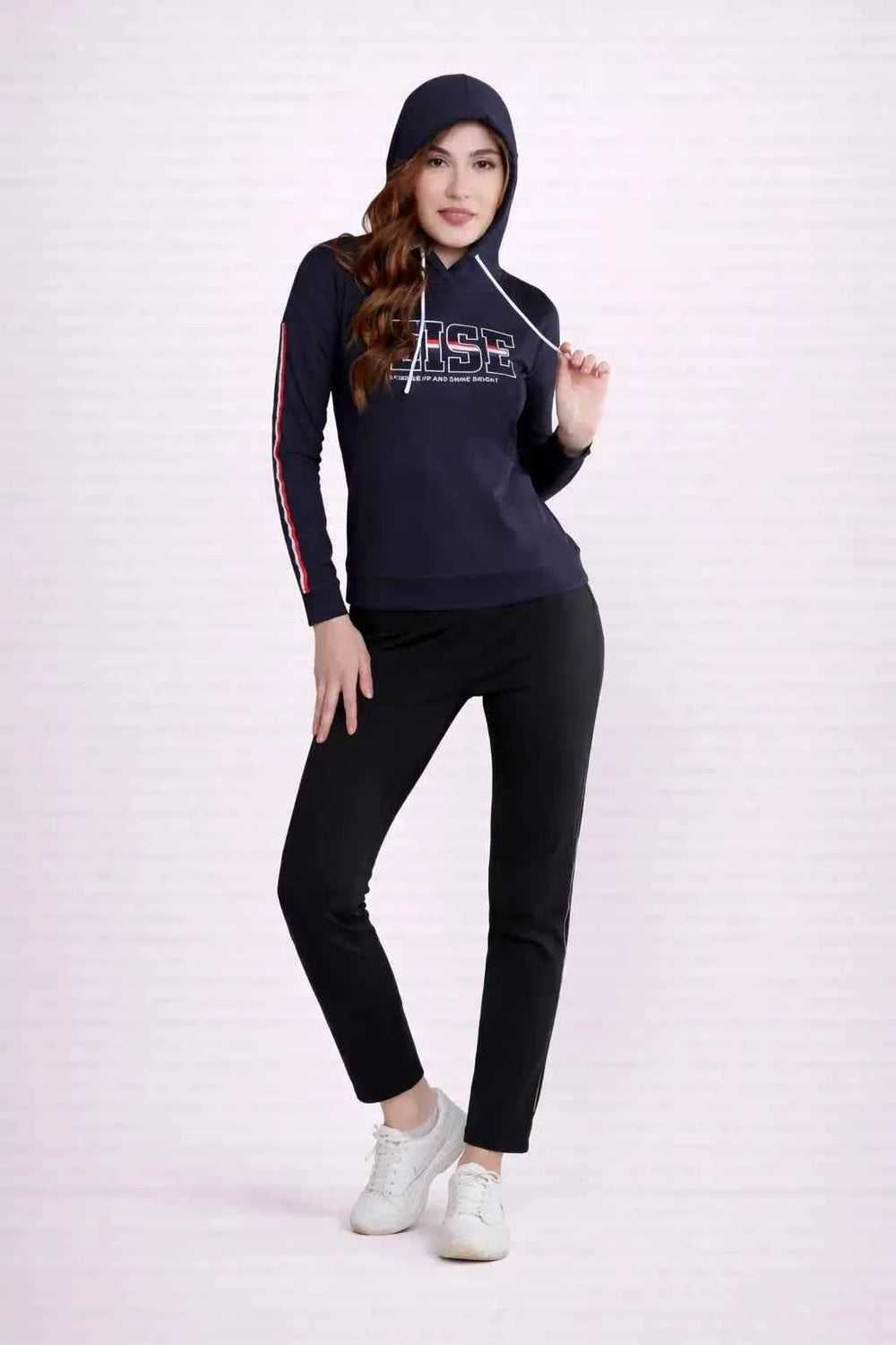 Ladies Full Sleeve Cotton Pullover Hoodie