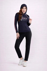 Ladies Full Sleeve Cotton Pullover Hoodie
