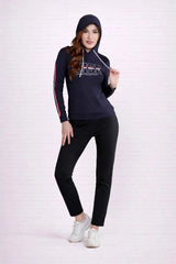 Ladies Full Sleeve Cotton Pullover Hoodie