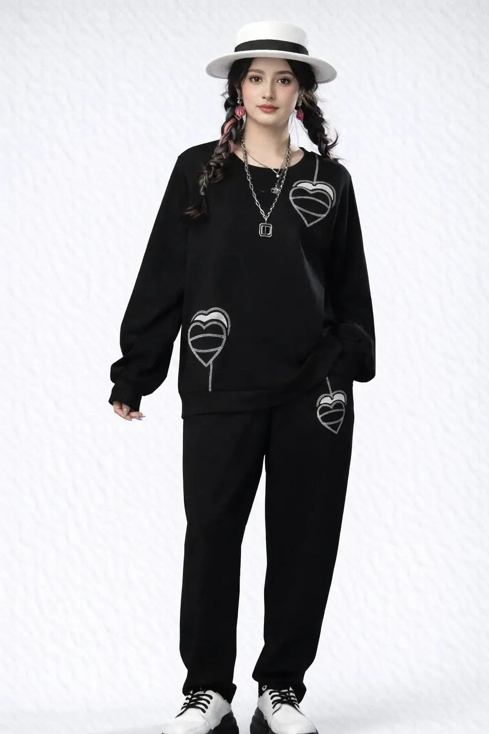 Women’s Sweatshirt & Jogger Co-ord Set - ASTRON