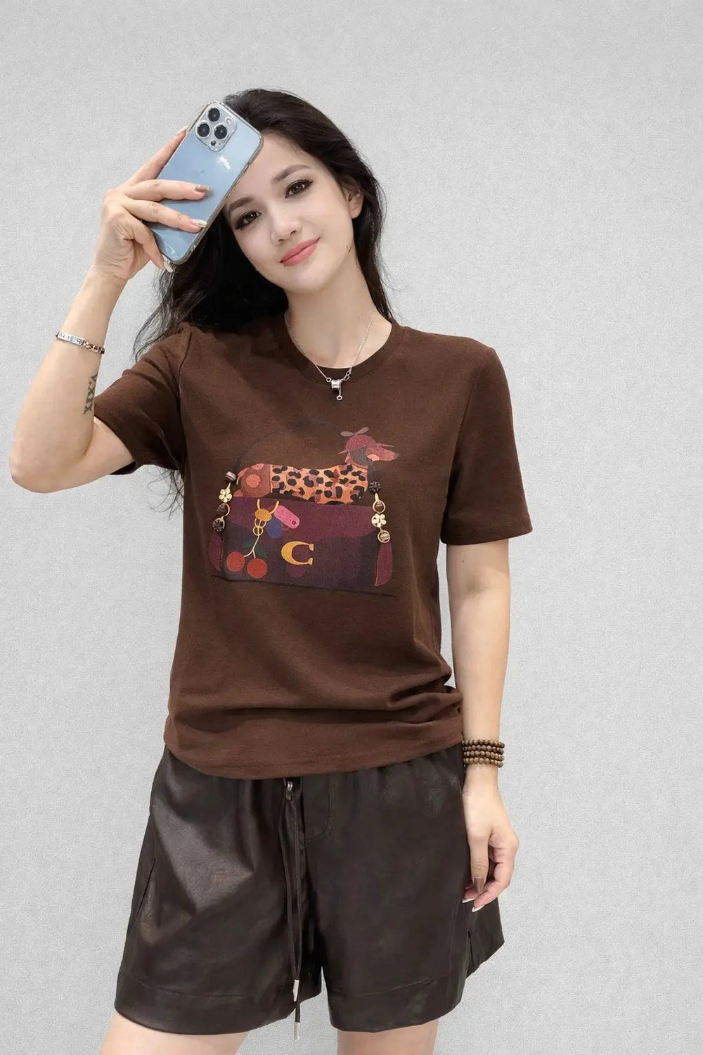 Women’s Graphic Printed Casual T-Shirt - ASTRON