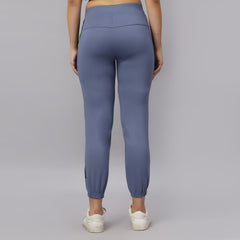 Women's 4 Way Stretchable Jogger With Reflective Chain and Prints.