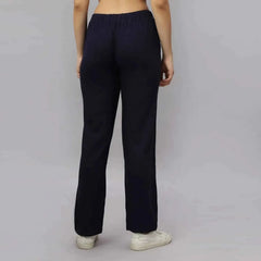 Astron – Women’s Straight Fit Viscose Linen Pants
