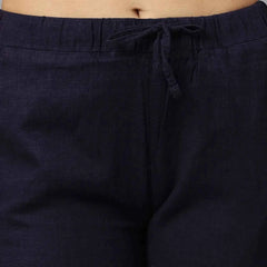 Astron – Women’s Straight Fit Viscose Linen Pants