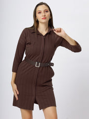 Astron - Shirt Midi Dress For Women