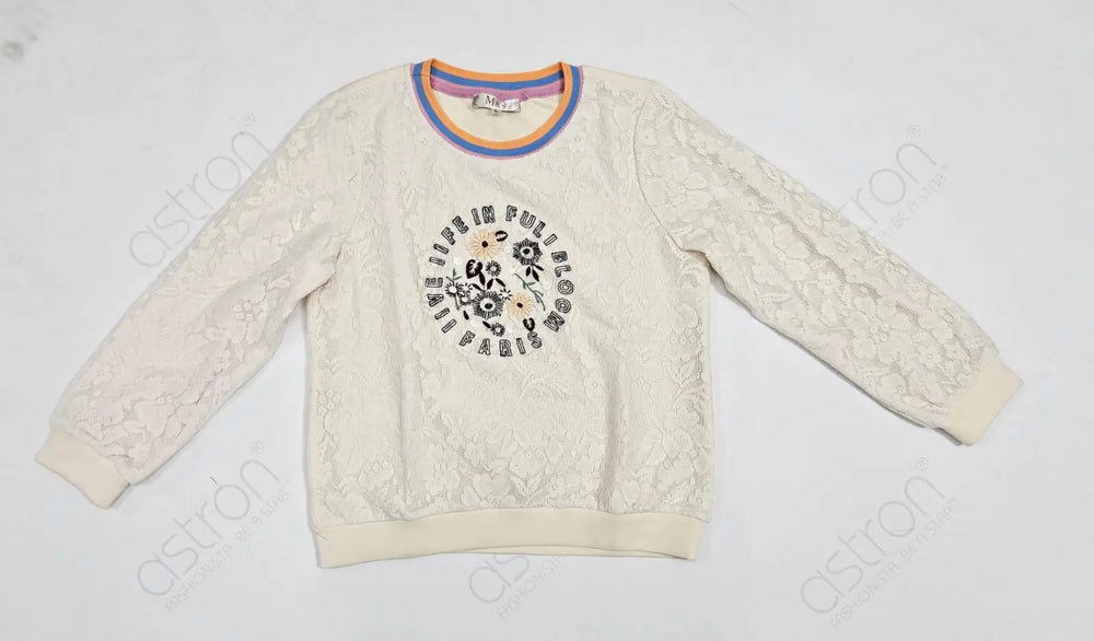 Women’s Lace Sweatshirt - ASTRON