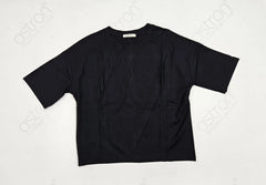 Women’s Oversized Asymmetric Panel Crop Top - ASTRON
