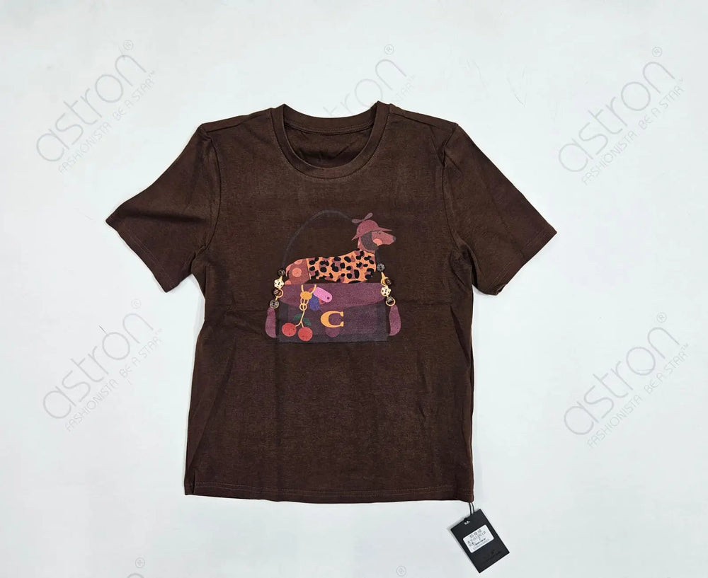 Women’s Graphic Printed Casual T-Shirt - ASTRON