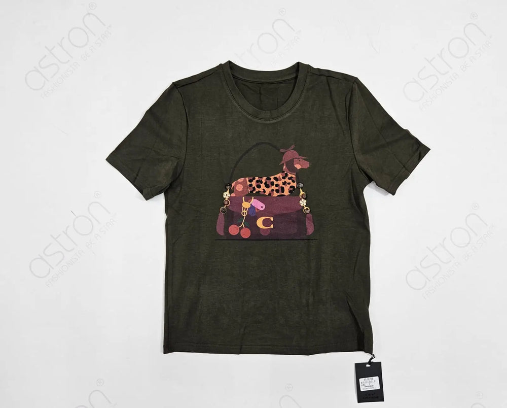 Women’s Graphic Printed Casual T-Shirt - ASTRON