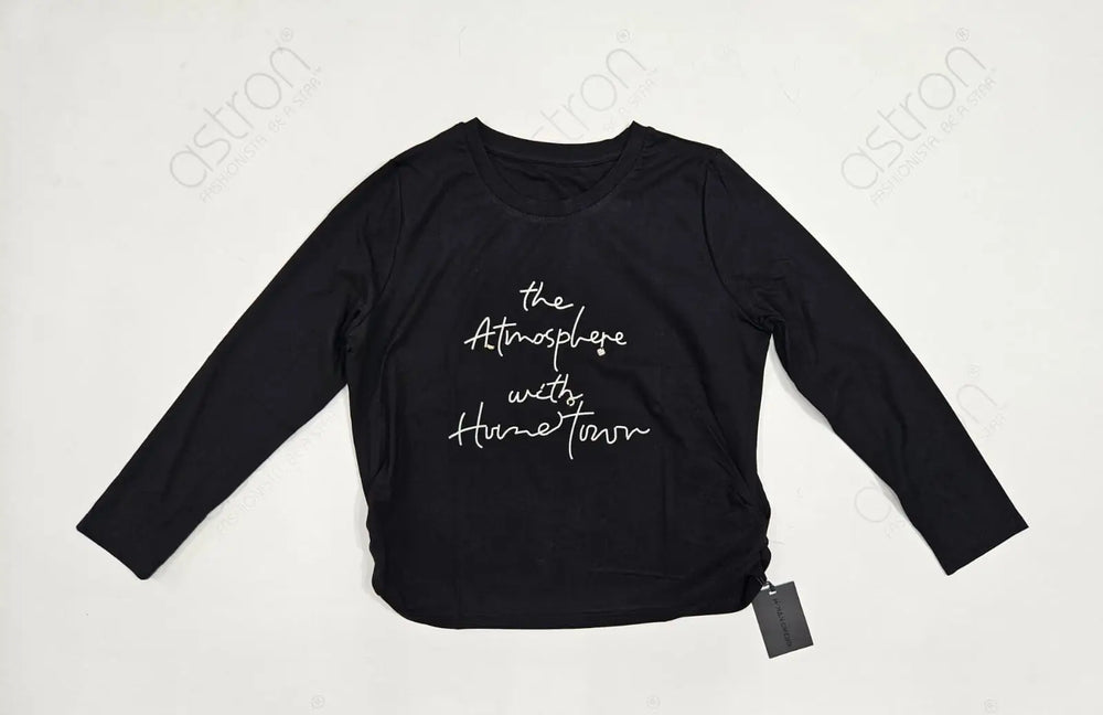 Women’s Printed Casual Long-Sleeve T-Shirt - ASTRON