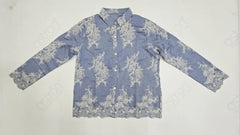 Women's Embroidered Shirt for Chic Elegance and Effortless Style - ASTRON