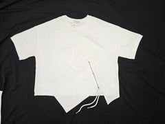 Women’s Oversized Crop Top with Down Shoulders - ASTRON