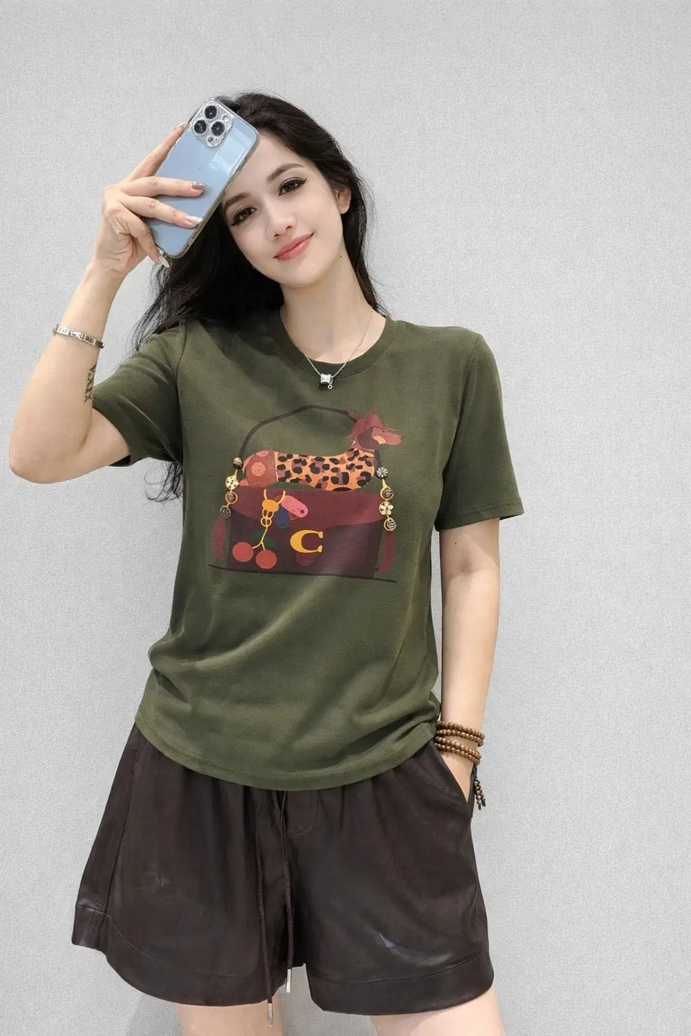 Women’s Graphic Printed Casual T-Shirt - ASTRON