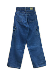 Astron Women’s Cargo Denim Jeans – Street Style