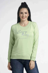 Women’s chest print Sweatshirt