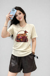 Women’s Graphic Printed Casual T-Shirt