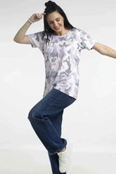 Women’s Camo Printed T-Shirt