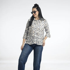 Women’s printed shirt top