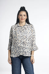 Women’s printed shirt top