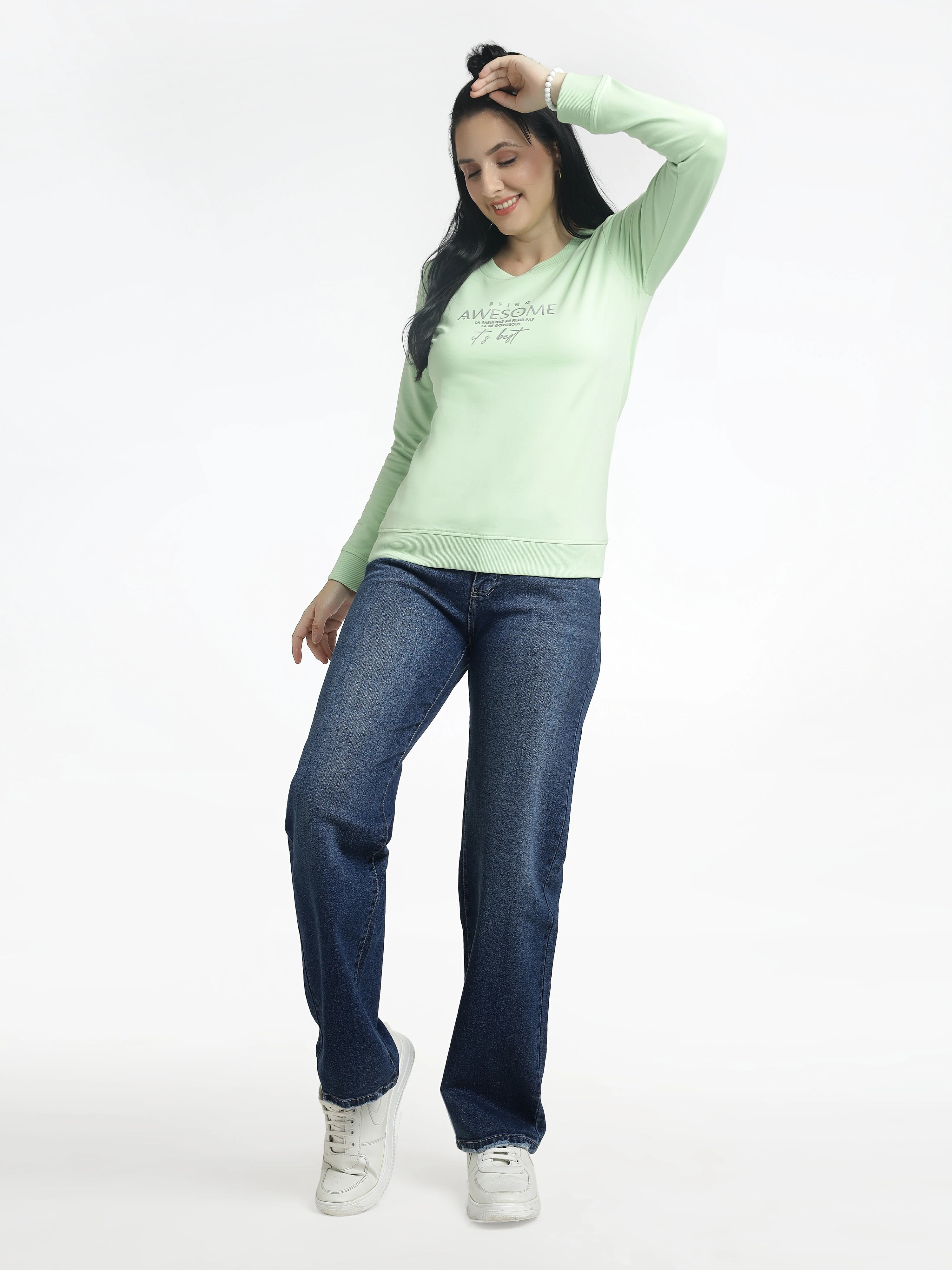 Women’s Printed Sweatshirt