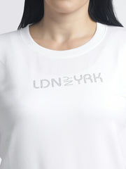 Women’s Stud/Diamond Full Sleeve Sweatshirt