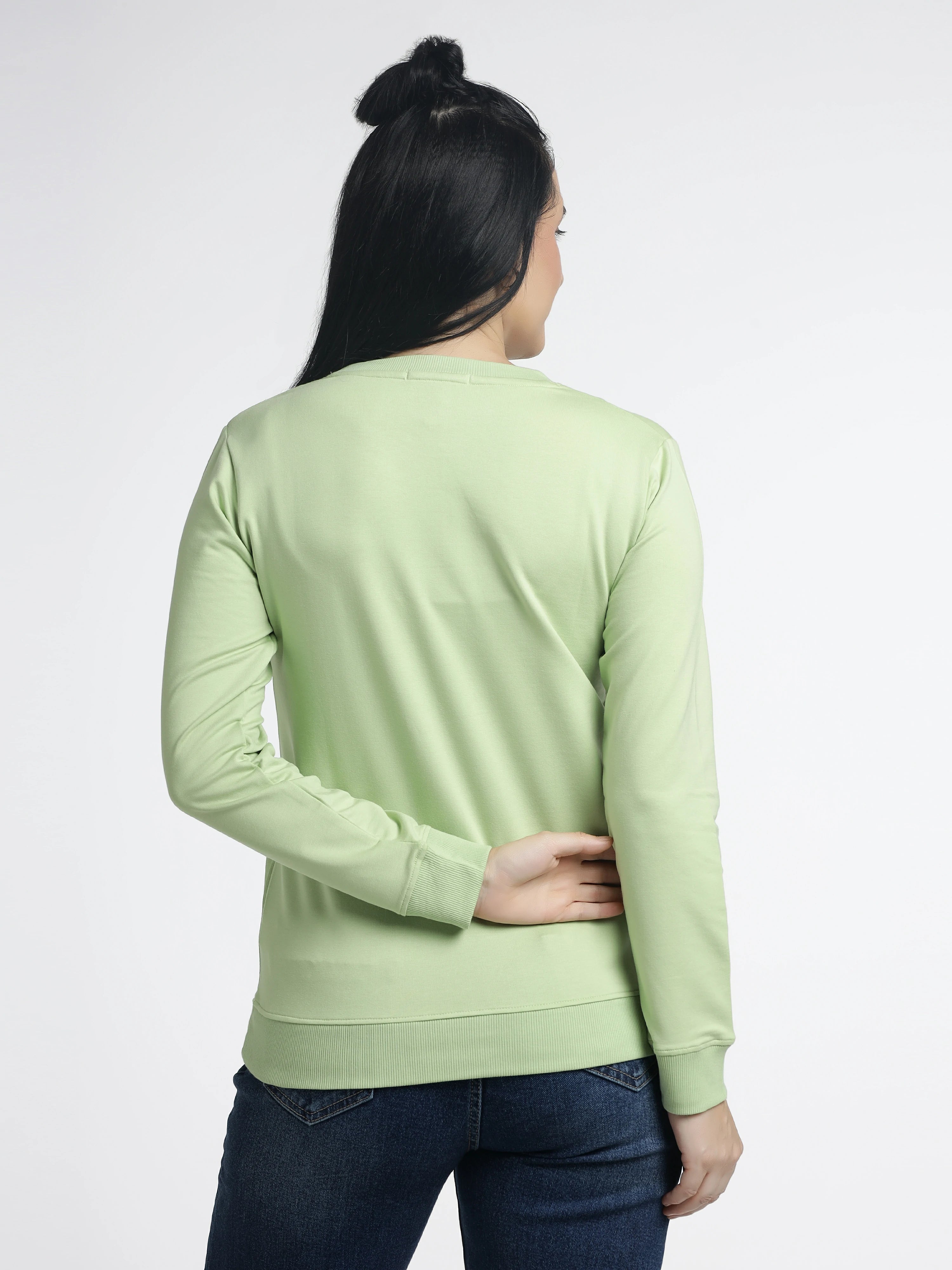 Women’s chest print Sweatshirt