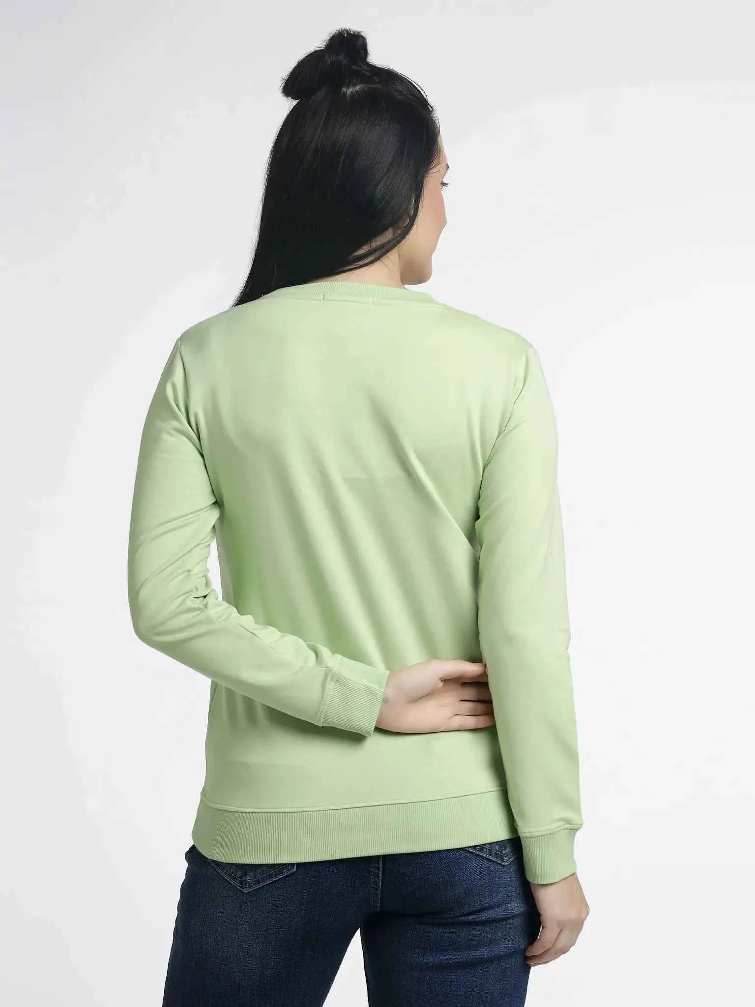 Women’s chest print Sweatshirt