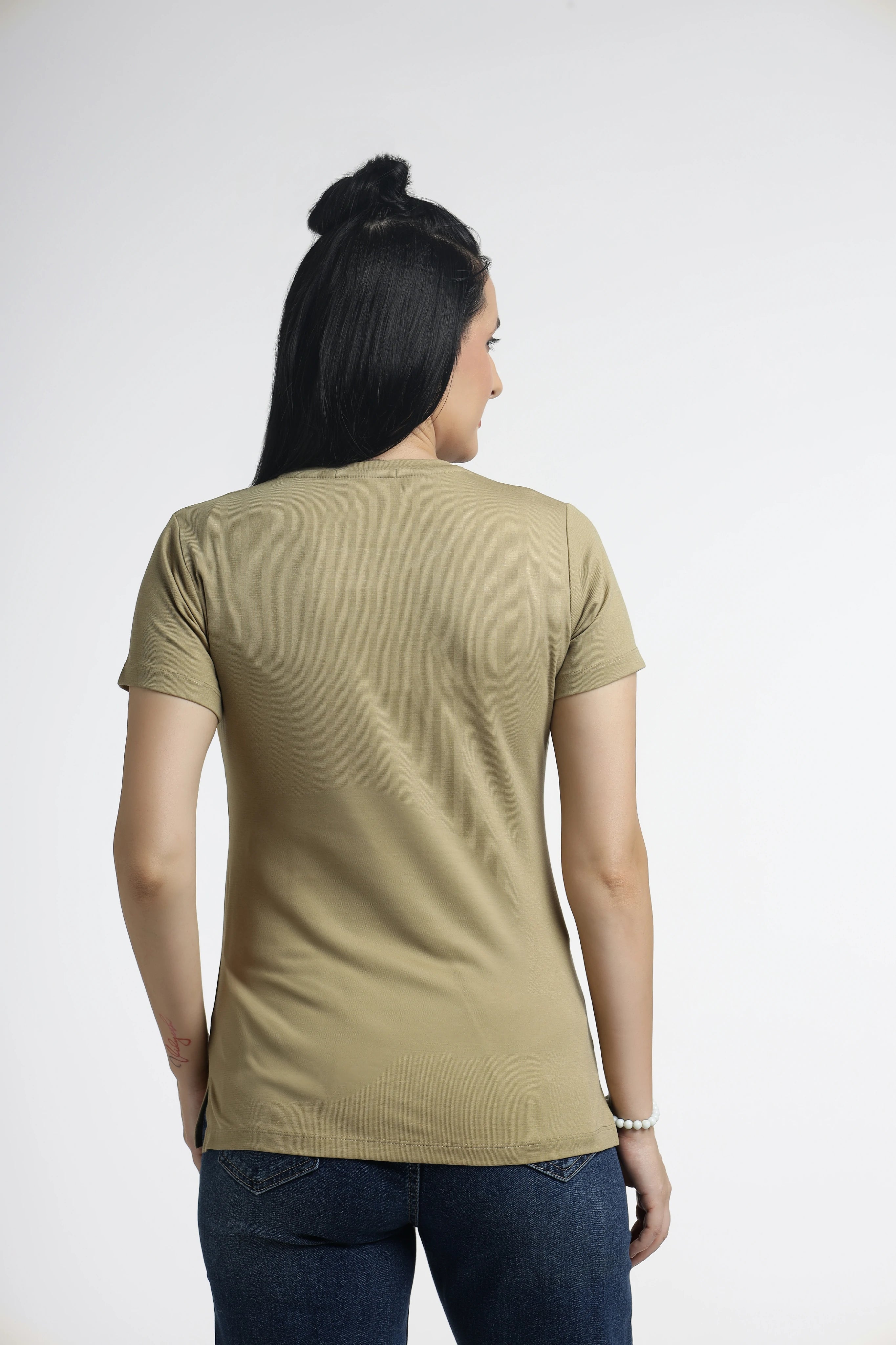 Women’s typography Print Casual T-Shirt