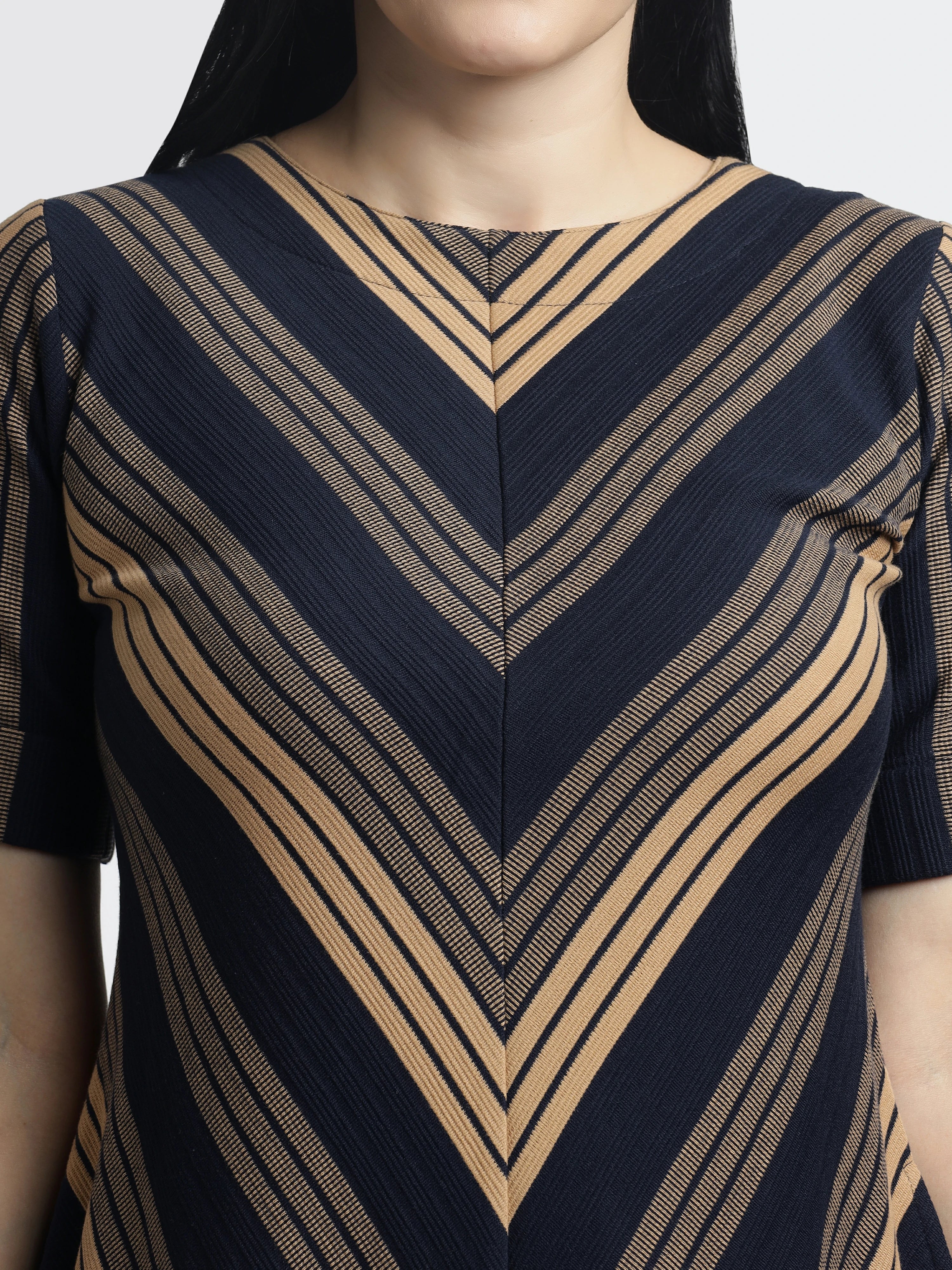 Women’s Striped A-Line Dress