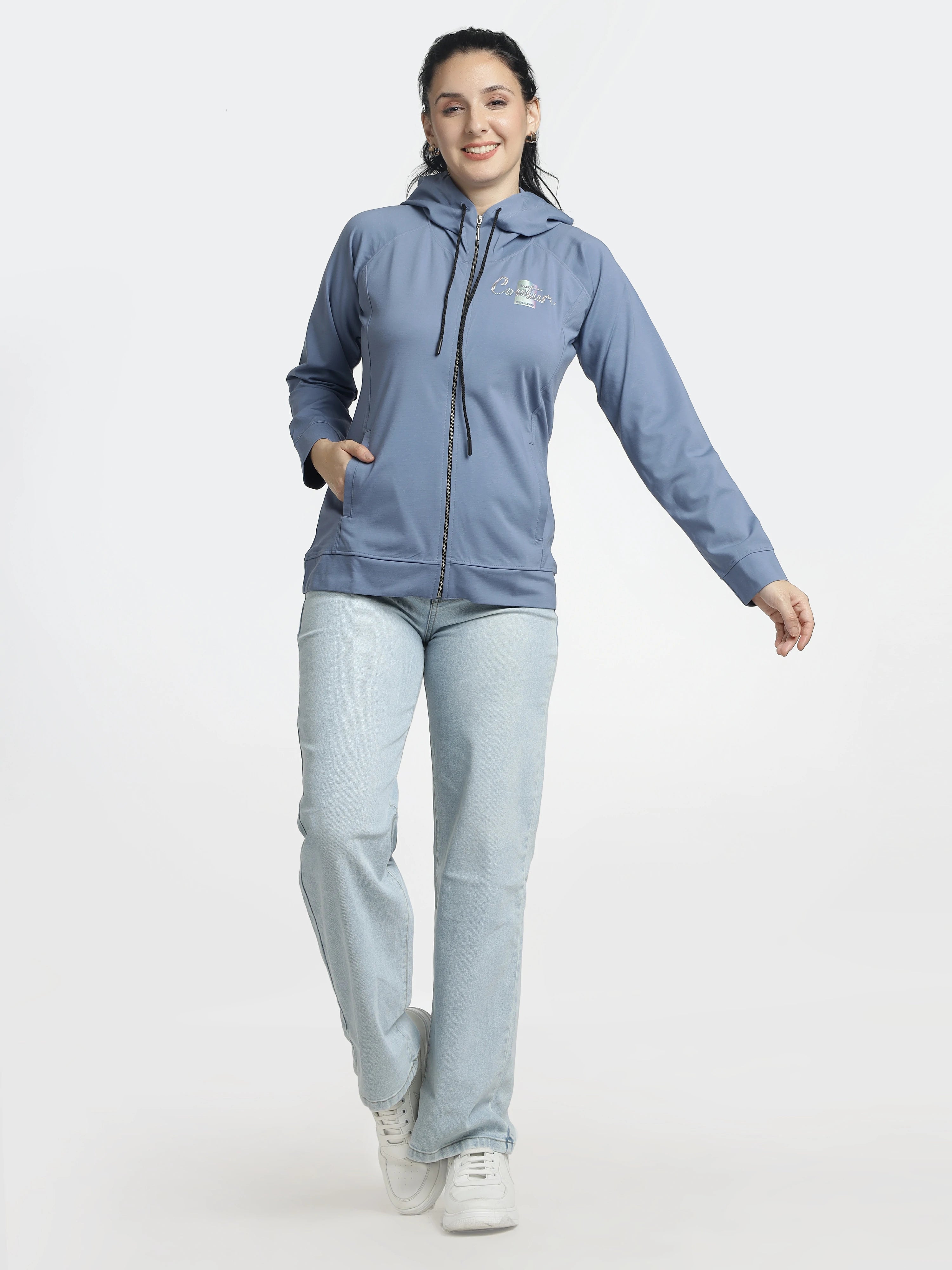Women’s Hooded Zip-Up Jacket