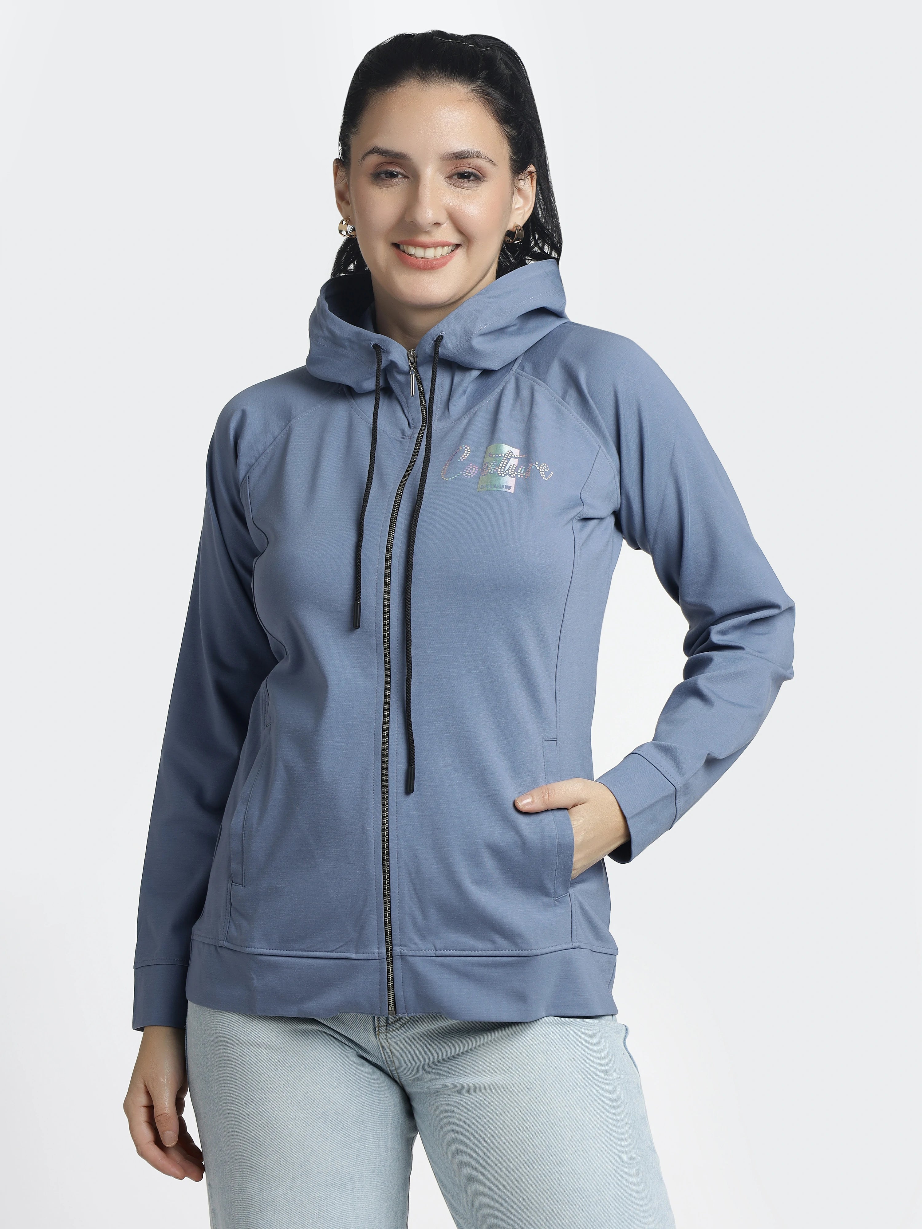 Women’s Hooded Zip-Up Jacket