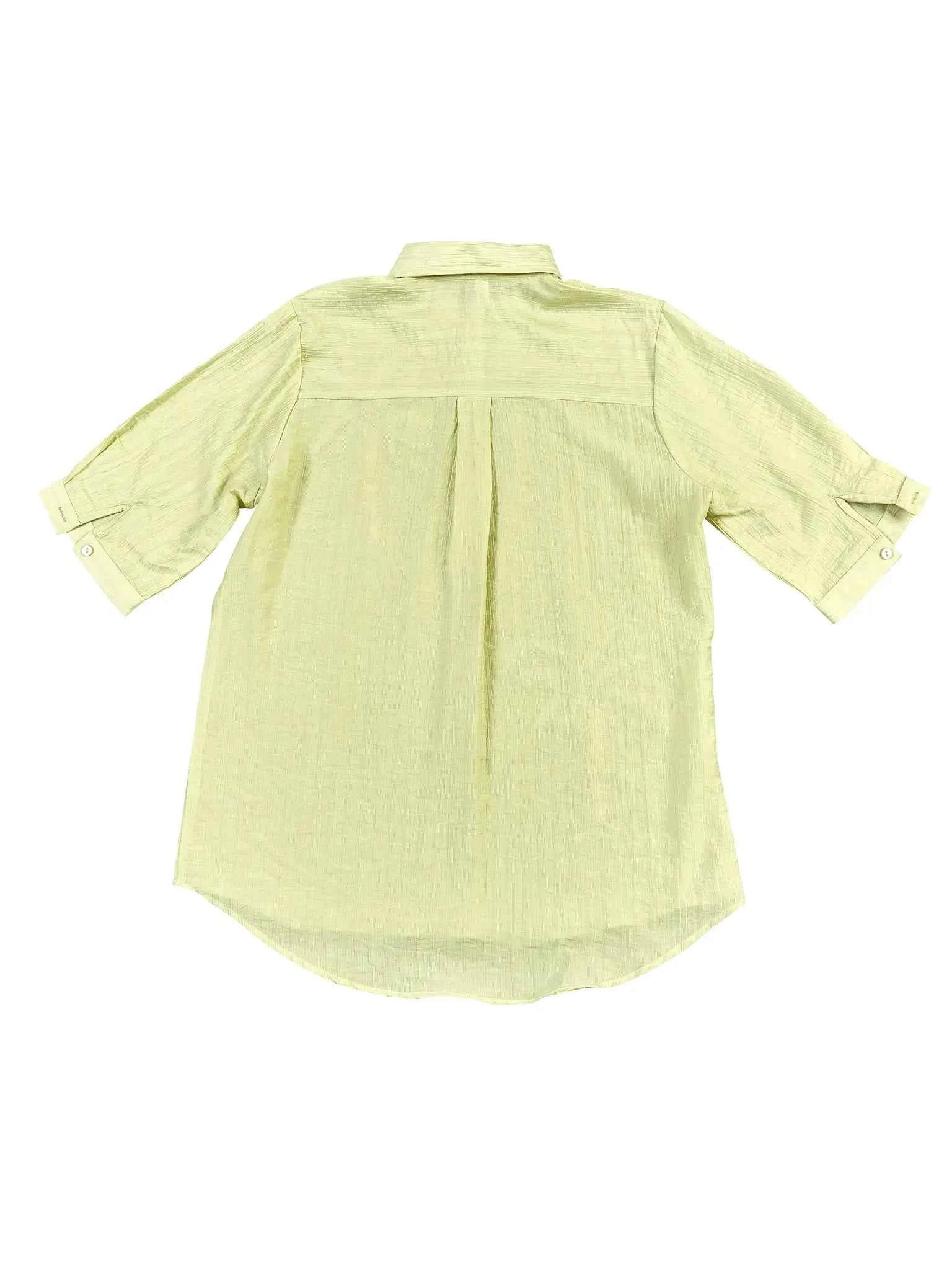 Astron –Shirt with Palm Tree Embroidery For Women
