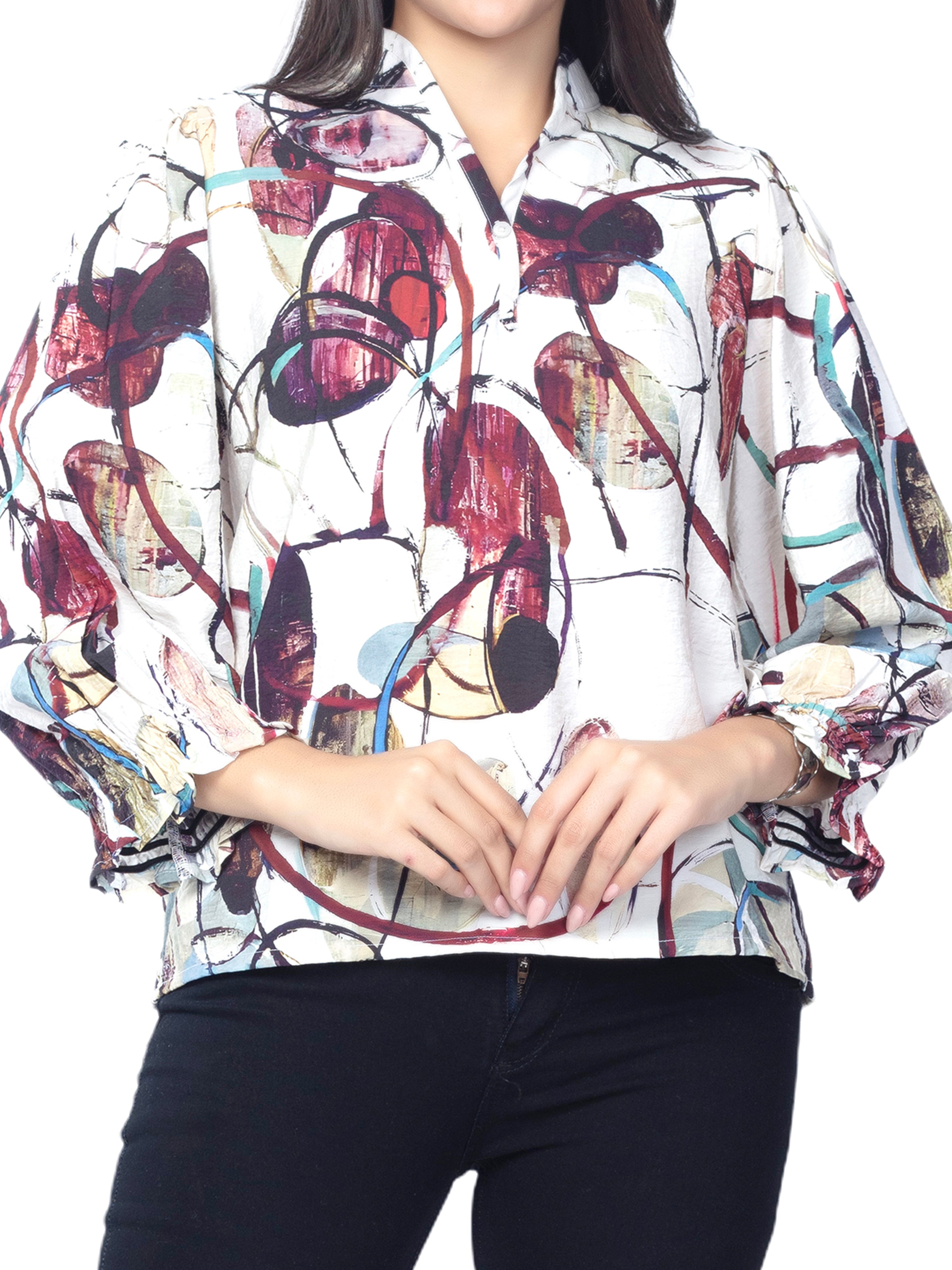 Astron – Women’s Cotton Viscose Top