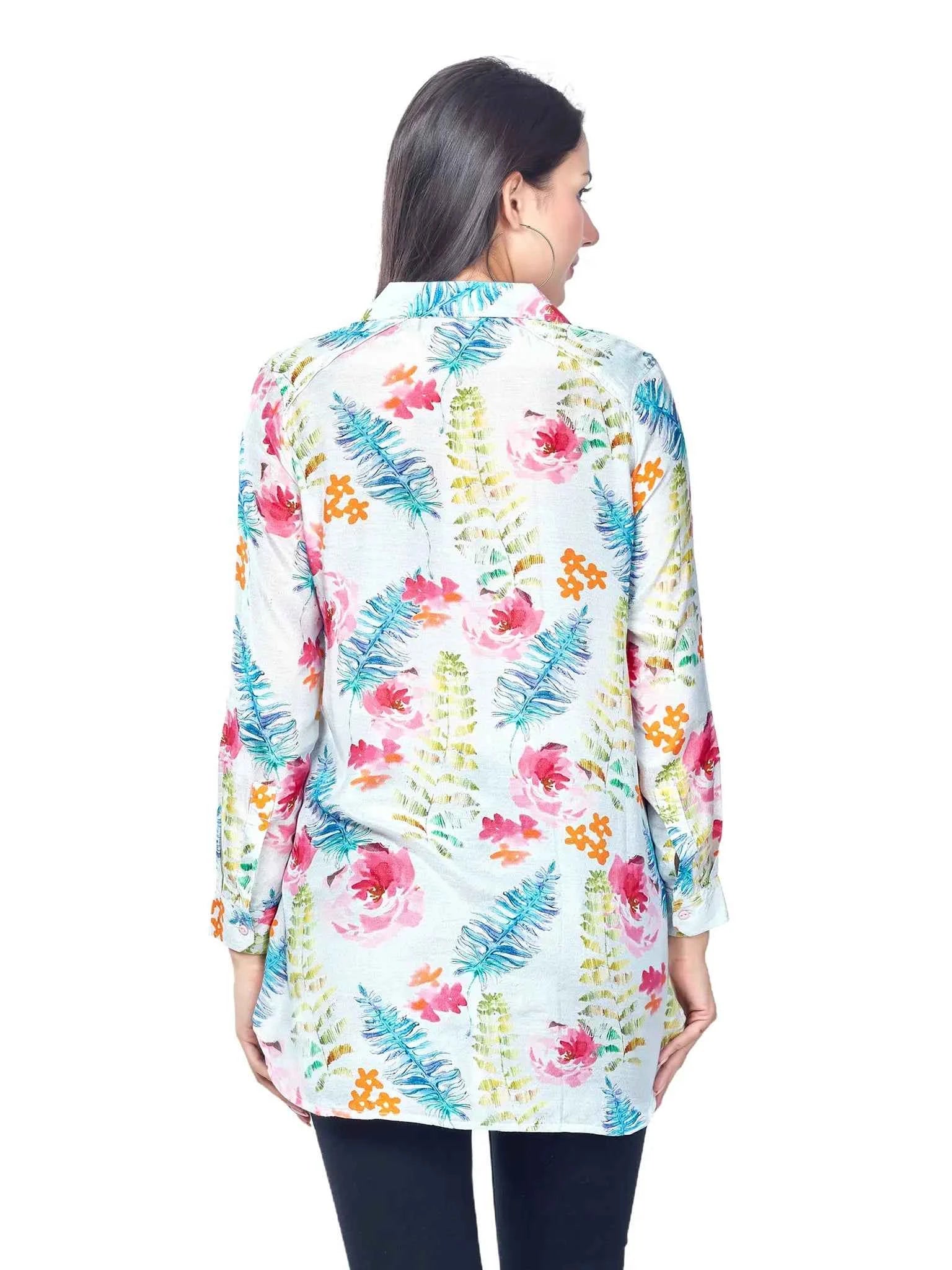 Astron – High-Low Women’s Shirt – Elegant Style & Comfort