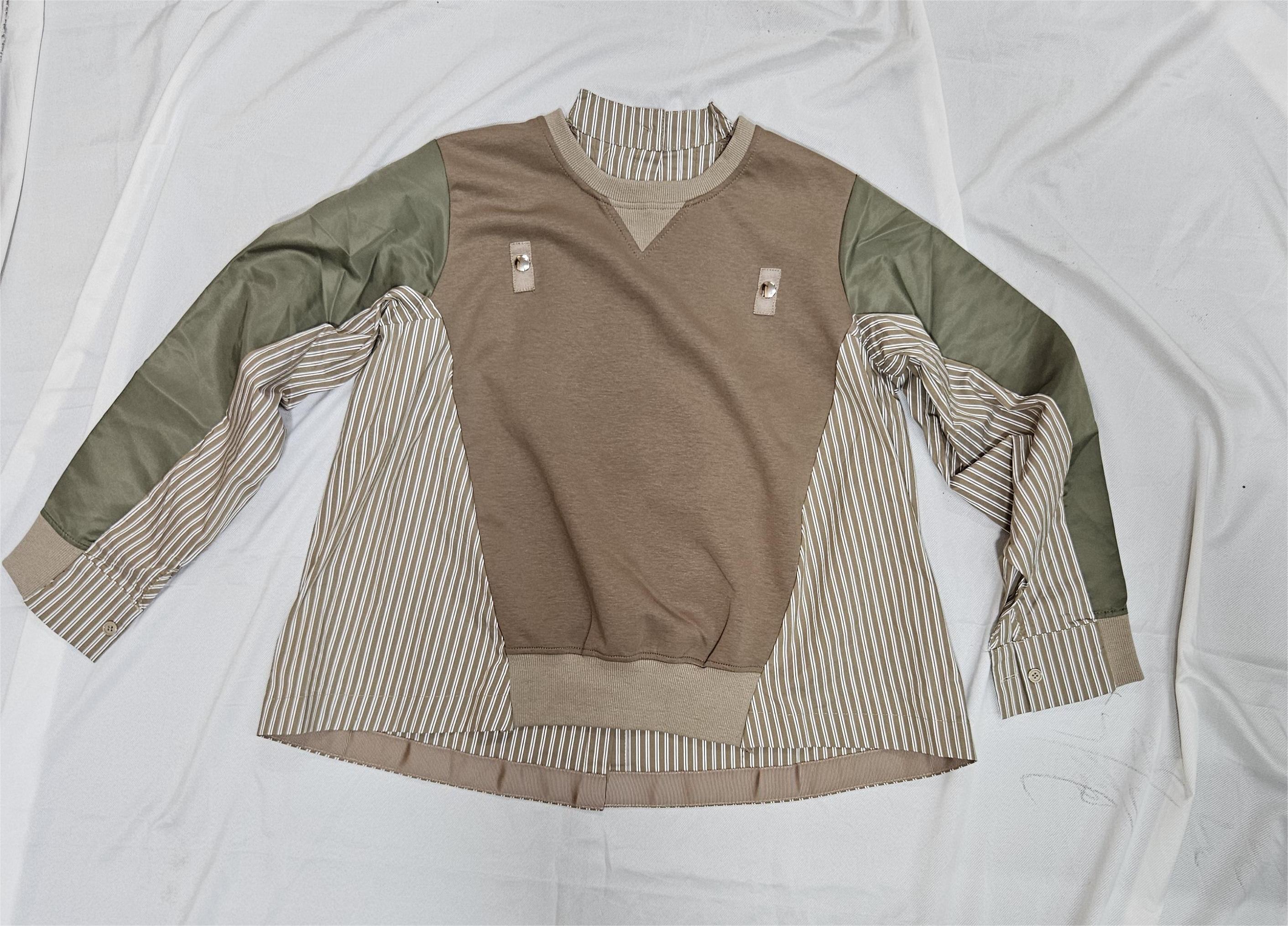 Women’s Color-Block Panel Sweatshirt