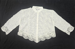 Women’s Embroidered Lace Shirt