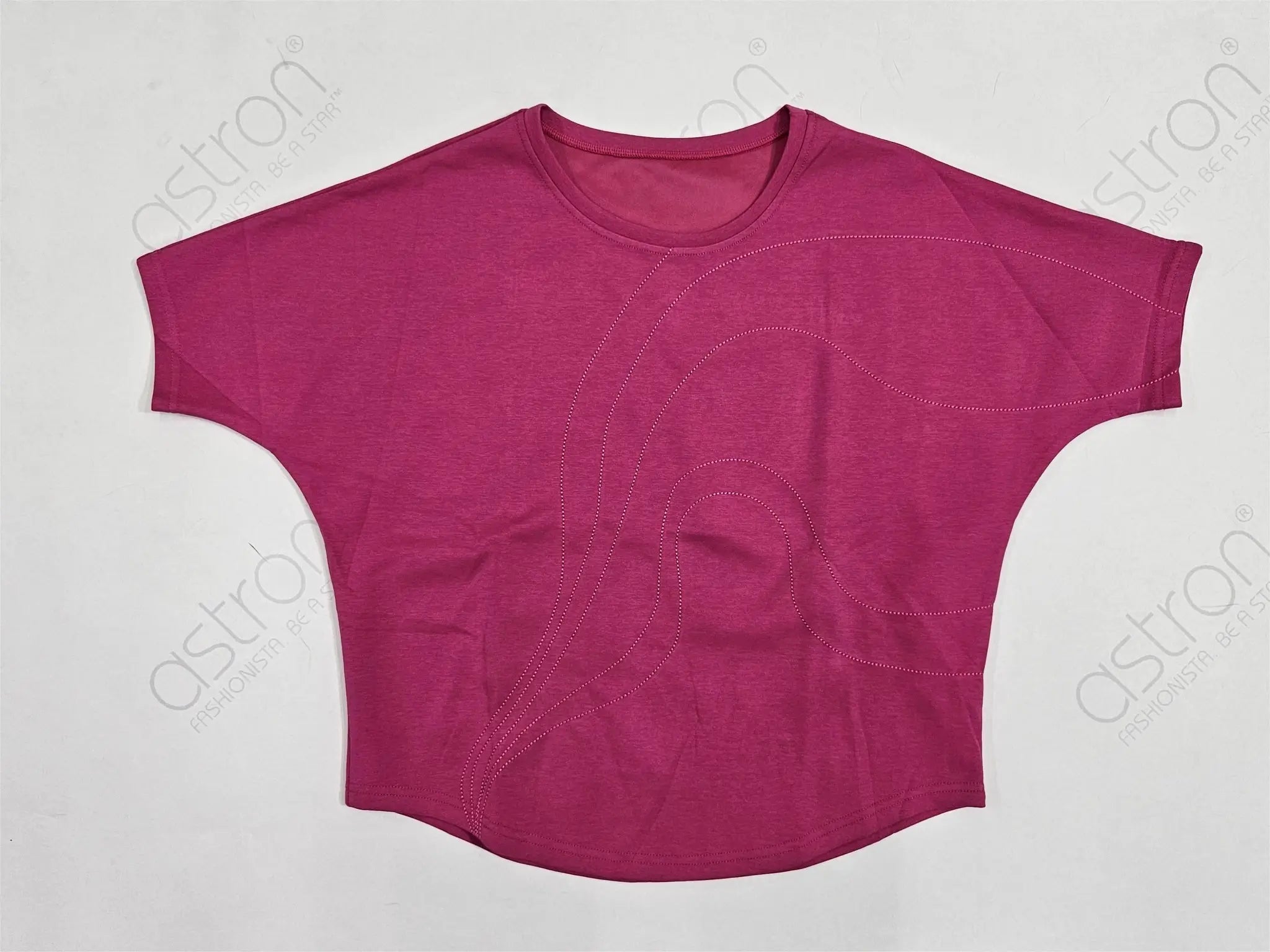 Women’s Poncho Fit Casual Top in Scuba Fleece - ASTRON