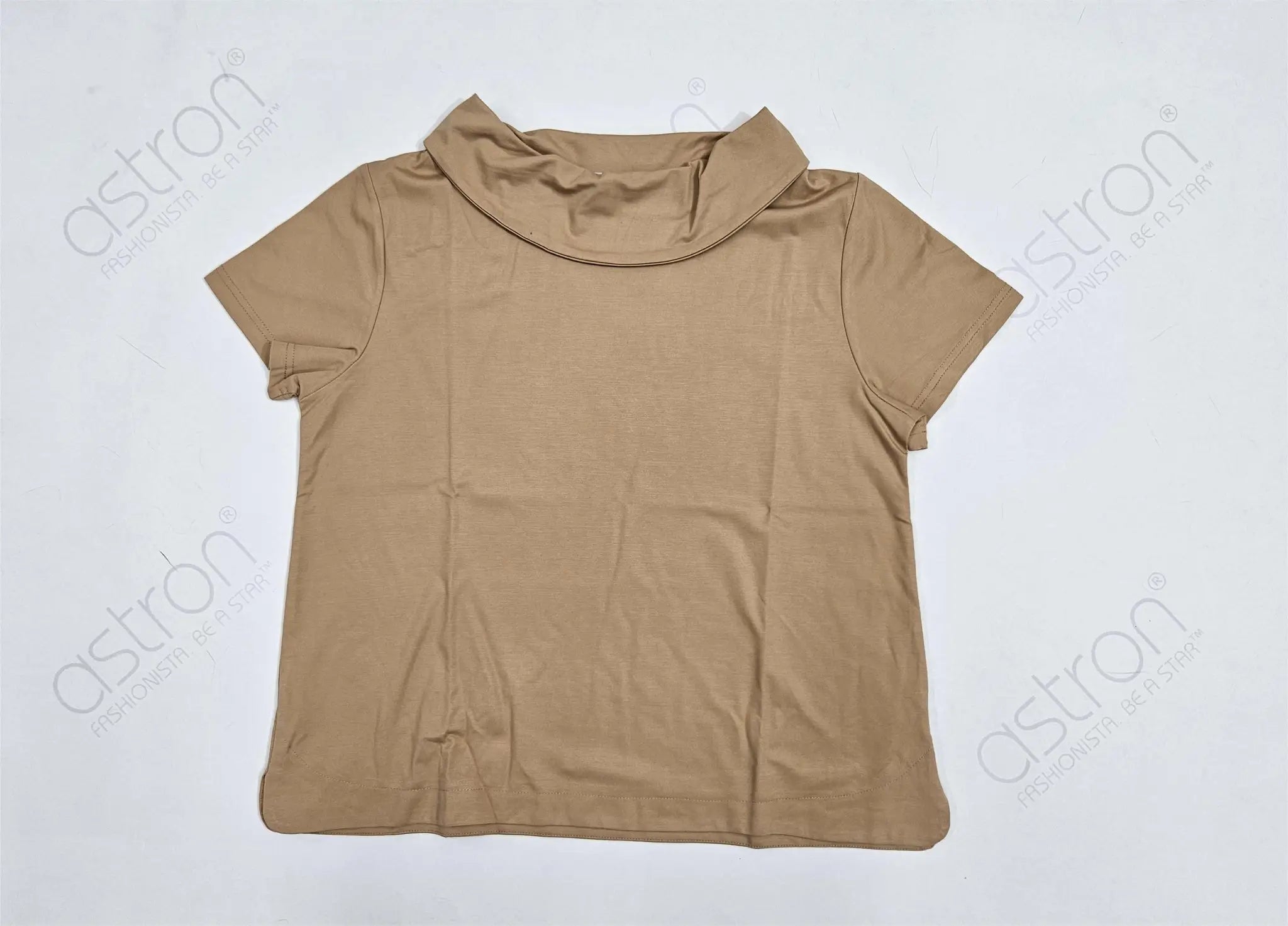 Women’s Cowl-Neck Casual Top - ASTRON