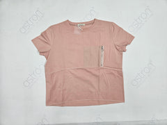 Women’s Casual Contrast Pocket Top
