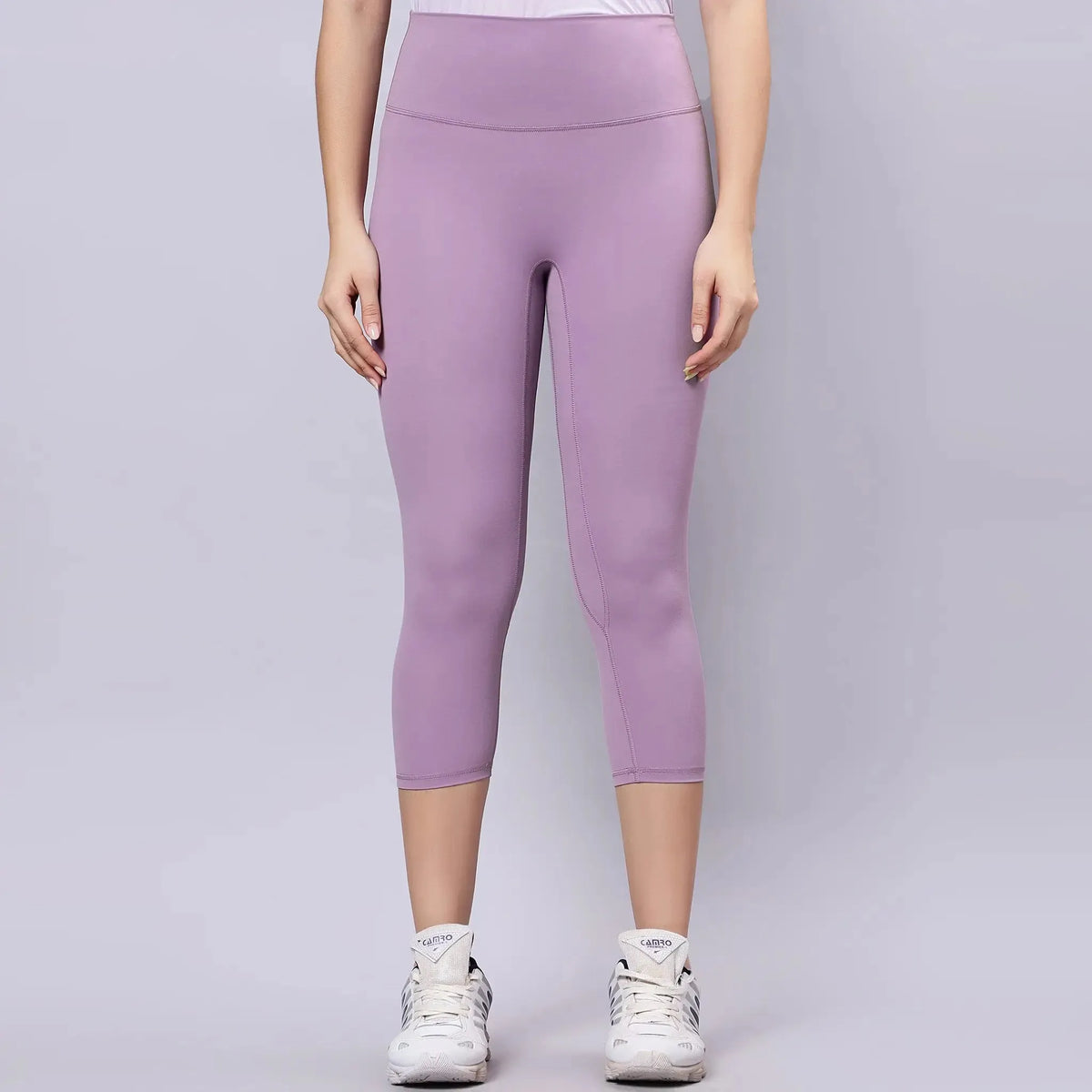 Astron – High-Waisted 4-Way Stretch Cropped Sports/Gym Leggings for Women