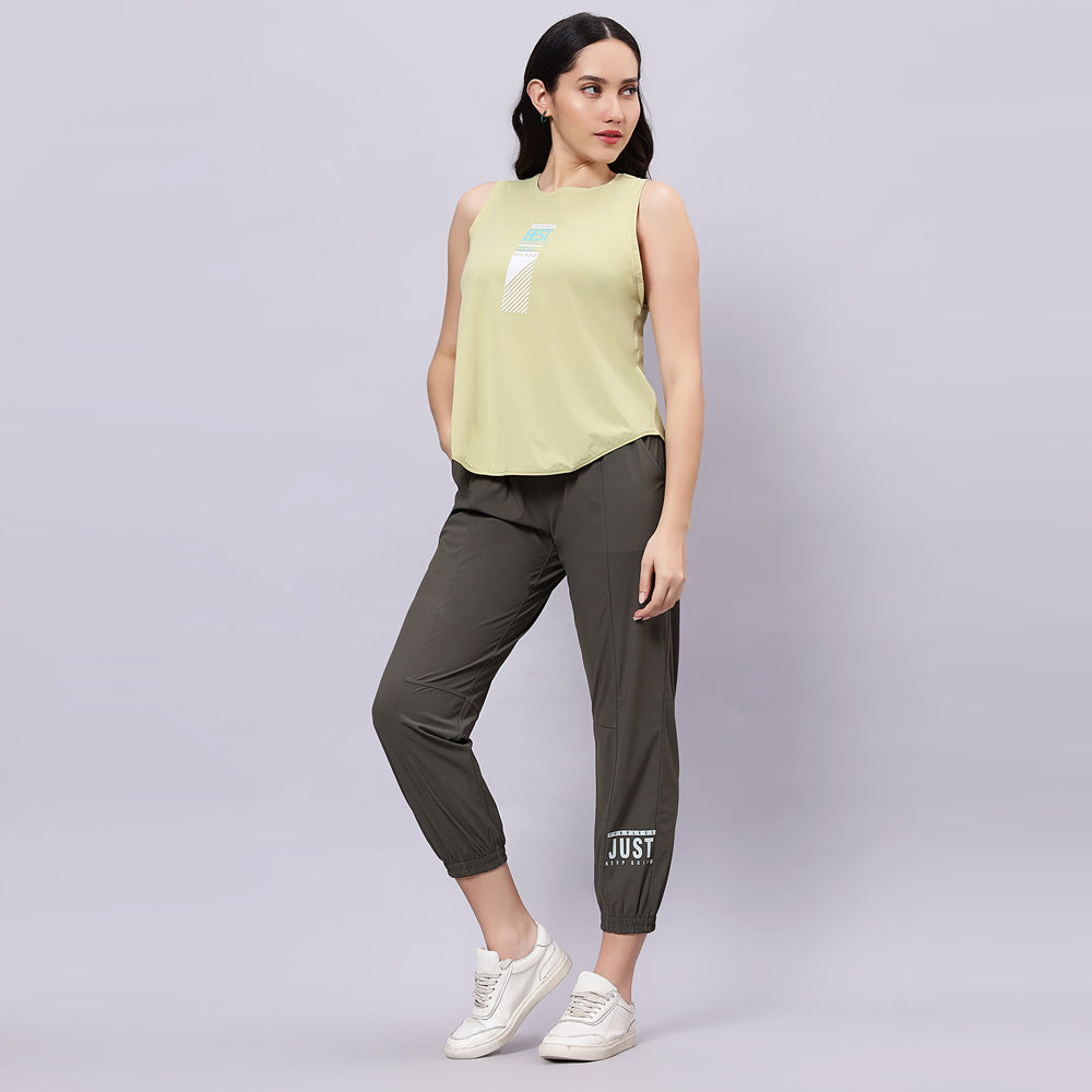 4 Way Stretched Active Wear Top Tank.