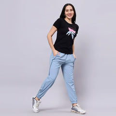 Half Sleeves Round Neck T-Shirt.