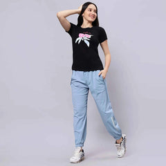 Half Sleeves Round Neck T-Shirt