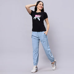 Half Sleeves Round Neck T-Shirt.