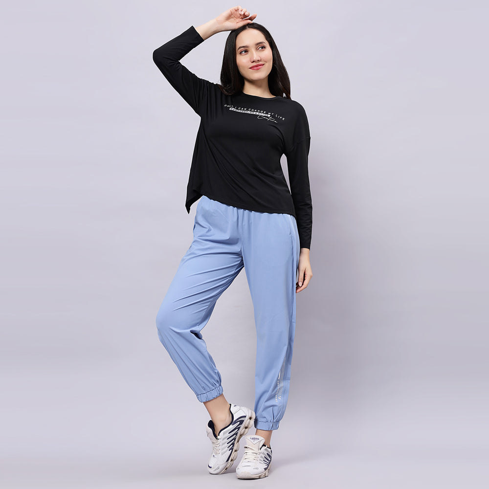 Full Sleeves Active wear T-Shirt.