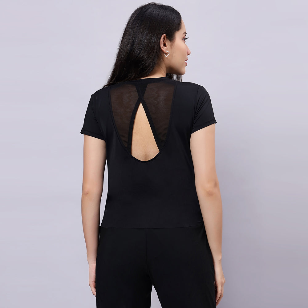 Active Wear Apple Bottom Shape T-Shirt.