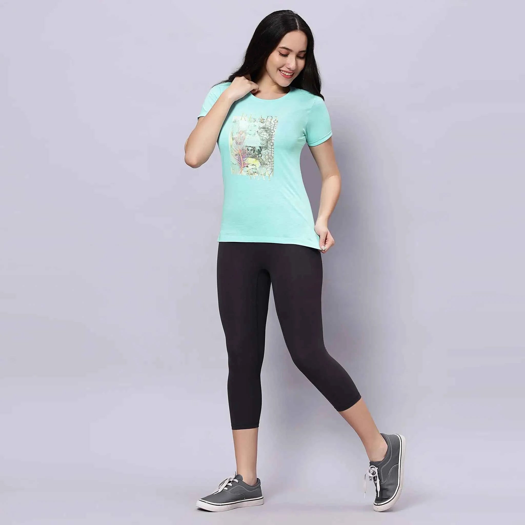 Half Sleeve Relaxed Fit T-Shirt